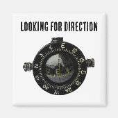 Navigation Adventure im militärischen Kompass Magnet (Vorne)