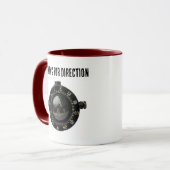 Navigation Adventure im militärischen Kompass Tasse (Vorderseite Links)