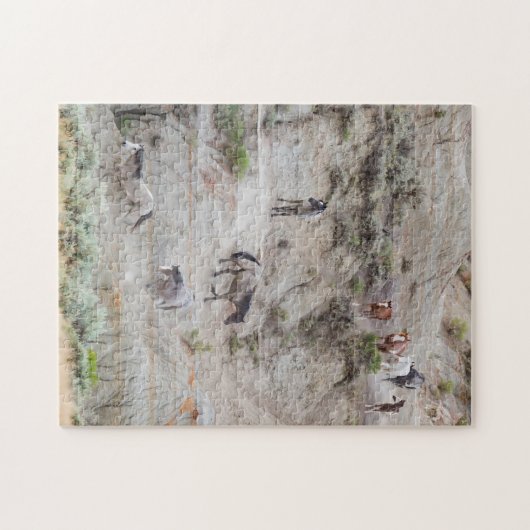 Navigation auf dem Gelände Puzzle (Horizontal)