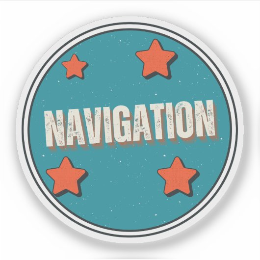 Navigation Aufkleber (Vorderseite)