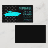 Navigation Bootskurse - kundenspezifische Visitenk Visitenkarte (Vorne/Hinten)