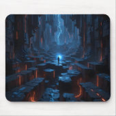 Navigation in digitaler Bildung Mousepad (Vorne)