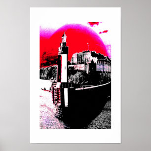 Navigation Light Art Poster