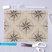 Navigations-Kompass-Muster Seidenpapier (Handwerk)