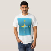 Navigationskompass T-Shirt (Vorne ganz)