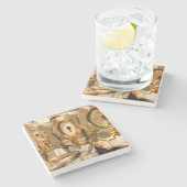 Navigationsmessgeräte und Instrumente auf Steinuntersetzer (Seitenansicht)