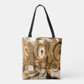 Navigationsmessgeräte und Instrumente auf Tasche (Rückseite)