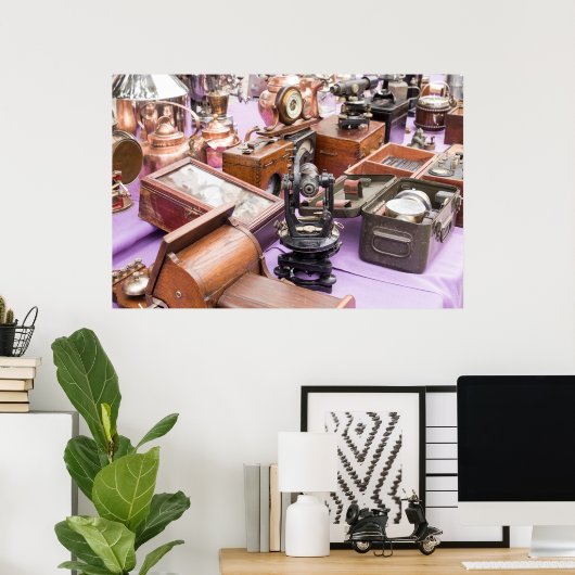 Navigationstools für antike Meere Poster (Heimbüro)