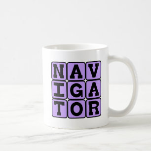 Navigator, Kartenmeister Kaffeetasse