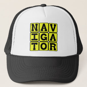 Navigator, Kartenmeister Truckerkappe