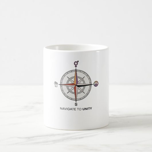 Navigieren Sie zur Unity Compass Tasse - Soziale G (Mittel)
