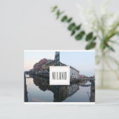 Navigli, Milán Postkarte (Stehend Vorderseite)