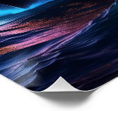 Navio pirata navegando poster (Ecke)