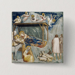 Navitity (Geburt Jesu Christi) (von Giotto) Button