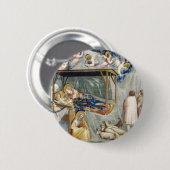 Navitity (Geburt Jesu Christi) (von Giotto) Button (Vorne & Hinten)