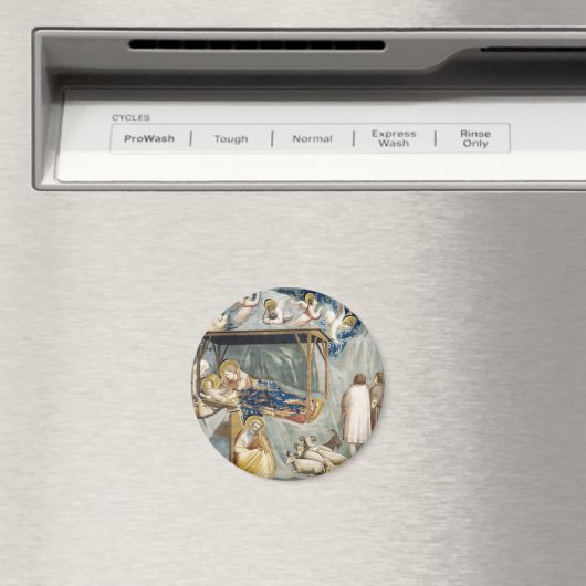 Navitity (Geburt Jesu Christi) (von Giotto) Magnet (In Situ (Geschirrspüler))