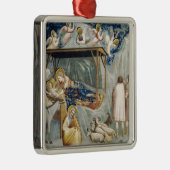 Navitity (Geburt Jesu Christi) (von Giotto) Ornament Aus Metall (Rechts)