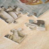 Navitity (Geburt Jesu Christi) (von Giotto) Puzzle (Seite)