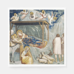 Navitity (Geburt Jesu Christi) (von Giotto) Serviette