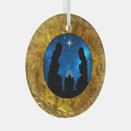 Navitiy  ornament aus glas (Vorderseite Rechts)