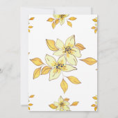 Navratri Dandiya Night Event Einladung (Rückseite)