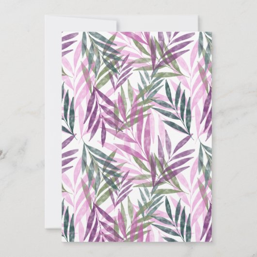 Navratri Durga Puja Celebration Einladung (Rückseite)