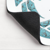 Navtive Amerian Eidechse Mousepad (Ecke)