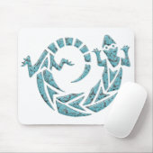 Navtive Amerian Eidechse Mousepad (Mit Mouse)