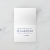 Navy 3 Initial Vine Script Monogram B&G DIY BG (Innenseite)