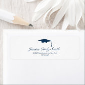 Navy Abschluss-Rückgabeadresse (Insitu)