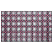 Navy Abstract Floral Grid - Poplin Fabric Stoff (Yard (91,4 cm))