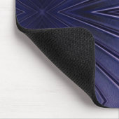 Navy Abstrakt Pattern Mousepad (Ecke)