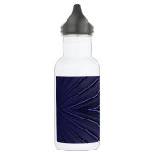 Navy Abstrakt Pattern Trinkflasche (Links)