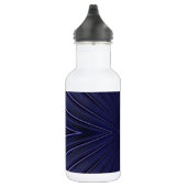 Navy Abstrakt Pattern Trinkflasche (Rechts)