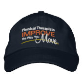 Navy-Adjustable-Cap Bestickte Baseballkappe (Vorderseite)