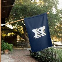 Navy and Gold Collegiate Color Style Monogram