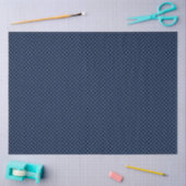 Navy and White Polka Dot Tissue Paper Seidenpapier (Basteln)