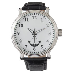 Navy-Anker Armbanduhr