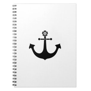 Navy-Anker Notizblock
