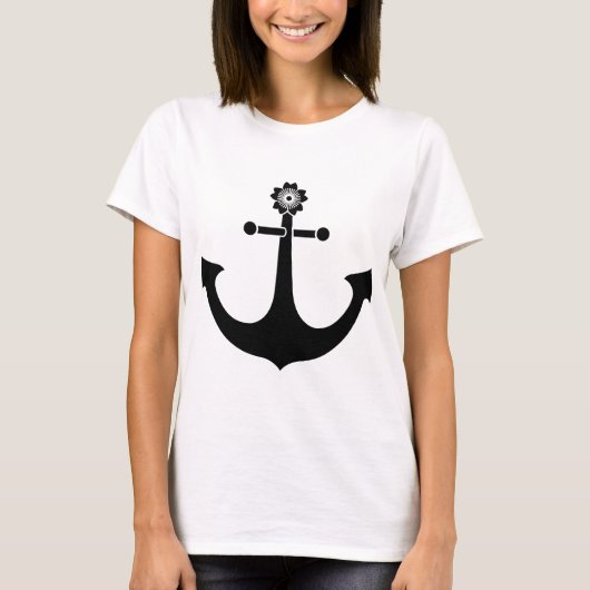 Navy-Anker T-Shirt (Vorderseite)