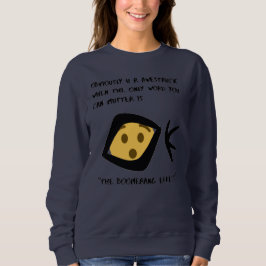 Navy 'Awestruck' Basic Boomerangang Sweatshirt