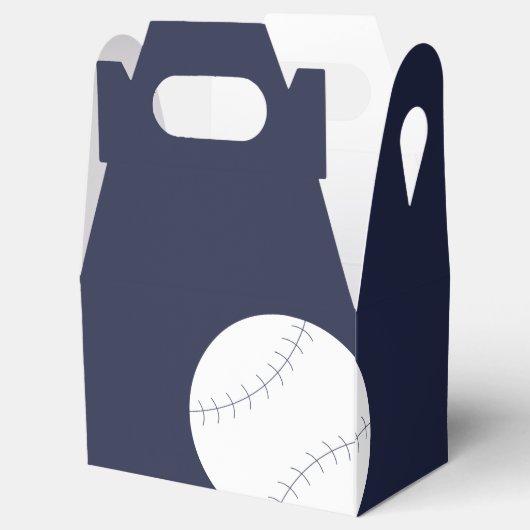 Navy Baseball Geschenkschachtel (Geöffnet)