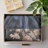 Navy & Beige, Ballerina Beauty & Floral Seidenpapier (Geschenk)