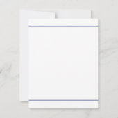 Navy Beruflich | vom Schreibtisch der Karte (Rückseite)