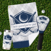 Navy Best By Par Geschenk für Ihm Golf Head Cover Golf Headcover