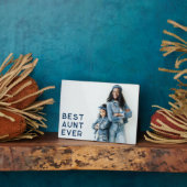 Navy Best Tante Ever Foto Fotoplatte (Seite)