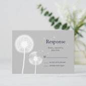 Navy Best wünscht sich! UAWG RSVP Karte (Stehend Vorderseite)