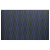 Navy Blau Damast auf Schwarz Stoff (Yard (91,4 cm))