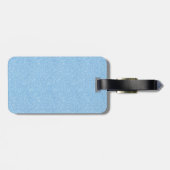 Navy + Blau Faux Glitter Junggesellinnenabschied Gepäckanhänger (Rückseite horizontal)