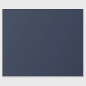 Navy Blau Geschenkpapier (Flach)